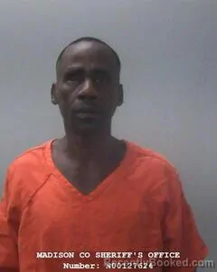 Mugshot of Larry Knox booked in Madison County, Alabama on August 17, 2026