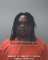 Booking photo from Madison County, Alabama