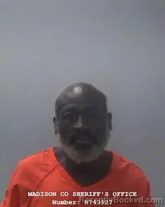 Mugshot of Sammy L Gholston booked in Madison County, Alabama on August 19, 2026
