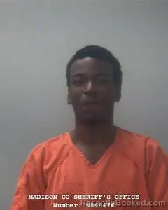 Mugshot of TYRAN J MCCAULLEY booked in Madison County, Alabama on April 17, 2026