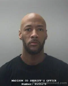 Booking photo from Madison County, Alabama