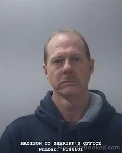 Booking photo from Madison County, Alabama