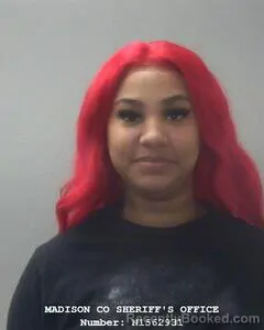 Mugshot of ALEXIA S THOMPSON