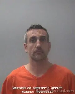 Booking photo from Madison County, Alabama