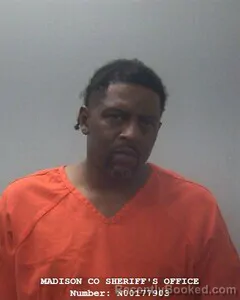 Mugshot of Gerald M Johnson booked in Madison County, Alabama on October 12, 2026