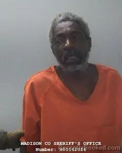 Mugshot of DERRICK A BLUE booked in Madison County, Alabama on March 27, 2026