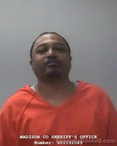 Mugshot of TERRENCE D LEWIS booked in Madison County, Alabama on March 28, 2026