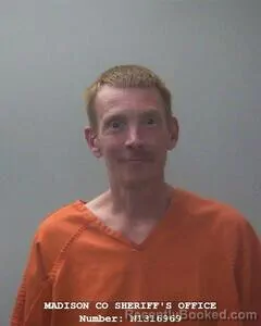 Mugshot of MICHAEL W WALTERS booked in Madison County, Alabama on March 28, 2026