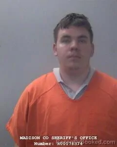 Mugshot of DEVEN J THURBER booked in Madison County, Alabama on April 6, 2026