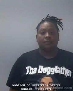 Mugshot of KESHAUNA D CUMMINGS booked in Madison County, Alabama on April 18, 2026