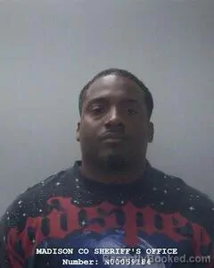 Mugshot of MONTAVIUS K HILL booked in Madison County, Alabama on April 18, 2026