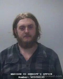 Mugshot of BRANDON T COLLINS booked in Madison County, Alabama on April 18, 2026