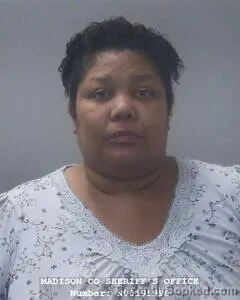 Mugshot of LATISHA D SAMUEL booked in Madison County, Alabama on April 21, 2026