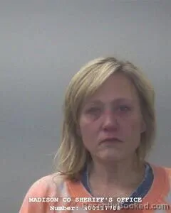Mugshot of SARA P REED booked in Madison County, Alabama on April 21, 2026