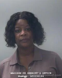 Mugshot of VERONICA M MATHEWS booked in Madison County, Alabama on April 22, 2026