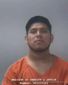 Mugshot of EFRAIN M GOMEZ booked in Madison County, Alabama on April 23, 2026