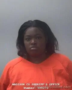 Mugshot of ASHANTI BARNETT booked in Madison County, Alabama on April 27, 2026