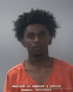Mugshot of TAESHAWN K GRANT booked in Madison County, Alabama on April 27, 2026