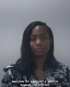 Mugshot of JAYDA L ALLEN booked in Madison County, Alabama on May 5, 2026