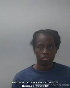 Mugshot of DERIKA D RANDALL booked in Madison County, Alabama on May 7, 2026