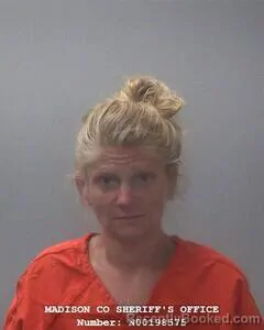 Mugshot of ELIZABETH A BRYANT booked in Madison County, Alabama on May 8, 2026