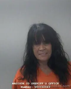 Mugshot of SAMANTHA A BRIDGES booked in Madison County, Alabama on May 8, 2026