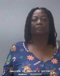 Mugshot of CASSANDRA D HARRIS booked in Madison County, Alabama on May 11, 2026