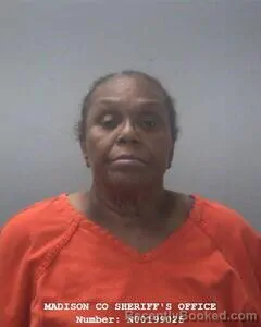 Mugshot of PEGGY L JONES booked in Madison County, Alabama on May 12, 2026