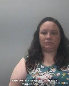 Mugshot of RACHEL MARKUM booked in Madison County, Alabama on May 12, 2026