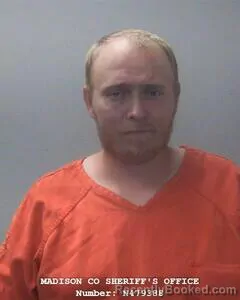 Mugshot of JUSTIN T BERGERON booked in Madison County, Alabama on June 3, 2026