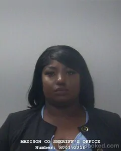 Mugshot of Mercedes M Wilson booked in Madison County, Alabama on September 24, 2026