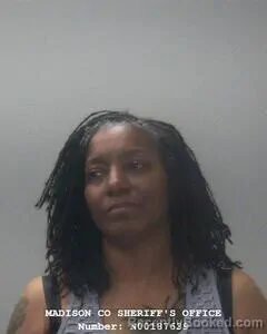 Mugshot of TRACY Y JACKSON booked in Madison County, Alabama on May 26, 2026