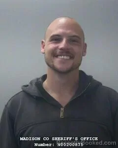 Mugshot of AUSTIN T JONES booked in Madison County, Alabama on May 27, 2026
