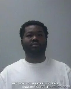 Mugshot of ZURIEL M BANKS booked in Madison County, Alabama on June 3, 2026