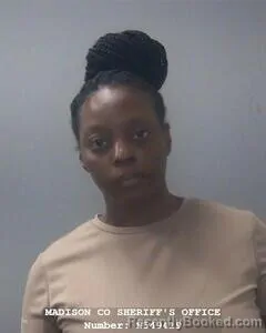 Mugshot of LESSIE Y WRIGHT booked in Madison County, Alabama on June 4, 2026