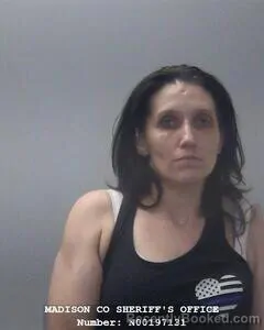 Mugshot of BOBBIE J HALL booked in Madison County, Alabama on June 9, 2026