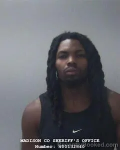 Mugshot of KHALIEM J ROUNTREE booked in Madison County, Alabama on June 15, 2026