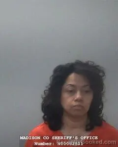 Booking photo from Madison County, Alabama