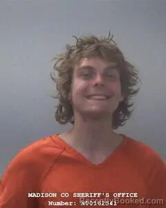 Mugshot of DONOVAN A YOUNG booked in Madison County, Alabama on June 16, 2026