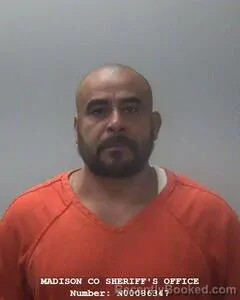 Mugshot of PABLO CRUZ GARCIA booked in Madison County, Alabama on June 17, 2026