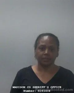 Mugshot of JANNETTE A LESLIE-BAKER booked in Madison County, Alabama on June 18, 2026