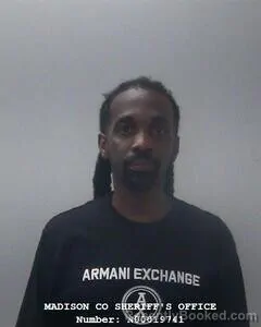 Mugshot of CAROLO J WATTS booked in Madison County, Alabama on June 19, 2026
