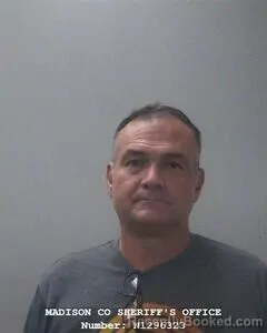 Mugshot of PATRICK L DAVIS booked in Madison County, Alabama on June 19, 2026