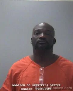 Mugshot of ANTHONY A PETERKIN booked in Madison County, Alabama on June 20, 2026