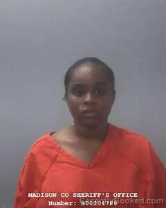 Mugshot of AMIYA C SAVAGE booked in Madison County, Alabama on June 23, 2026