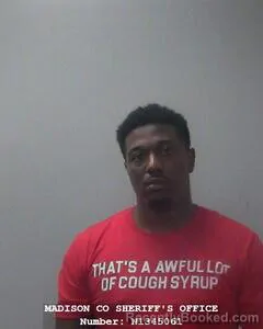 Mugshot of RODERICK T ROBERSON booked in Madison County, Alabama on June 27, 2026