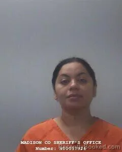 Booking photo from Madison County, Alabama