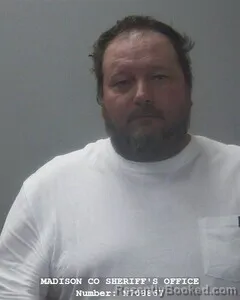 Mugshot of Ricky C Glover booked in Madison County, Alabama on September 28, 2026