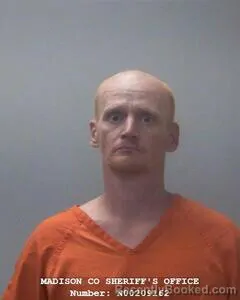 Mugshot of Jeremiah B Graham booked in Madison County, Alabama on July 27, 2026