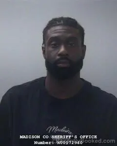 Mugshot of Cornelius D Graham booked in Madison County, Alabama on July 27, 2026